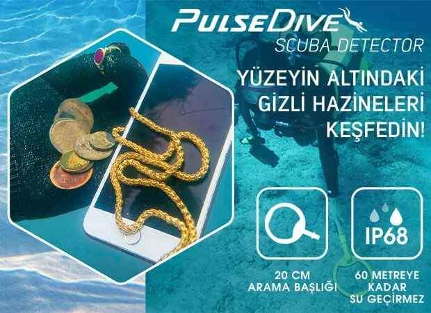 NOKTA PULSE DİVE SCUBA 20 CM SUALTI DEDEKTÖR ve NOKTA PULSE DİVE 2Sİ1 ARADA SET SUALTI DEDEKTÖRLERDE İNDİRİM KAMPANYA