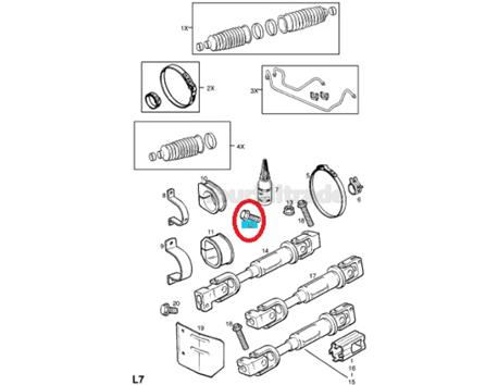 Opel DİREKSİYON KELEPÇE CİVATASI M10X25 11096882 2000922