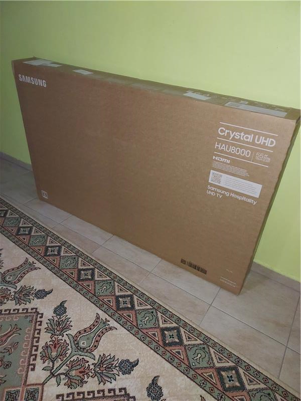 Kapalı kutu Samsung 55HAU8000 4K TV