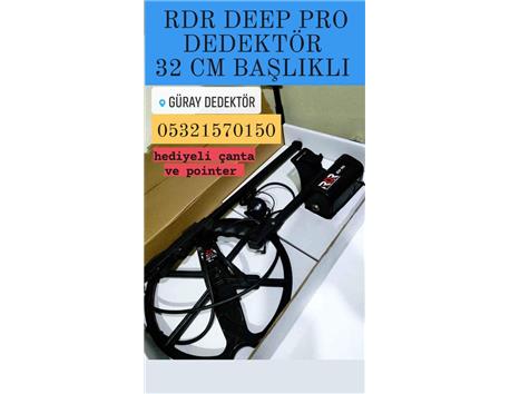 RDR DEEP PRO DEFİNE 32 CM BAŞLIKLI DEDEKTÖRÜ POİNTER ve ÇANTA HEDİYELİ