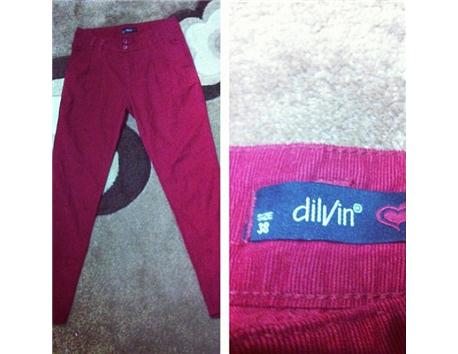 Dilvin 38 beden yüksek bel pantalon